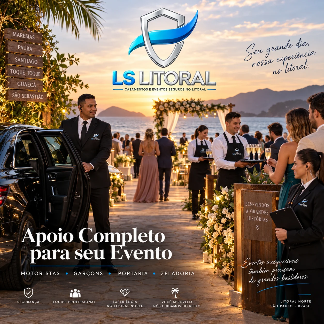 Apoio Completo para Evento